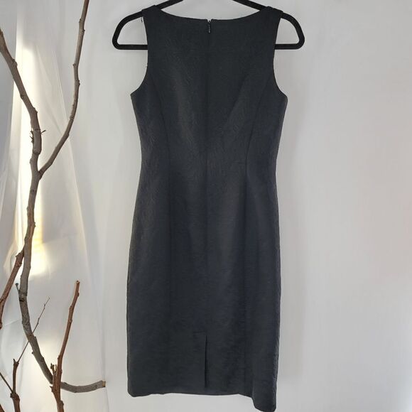 Lauren Ralph Lauren black damask wiggle dress - Picture 3 of 7